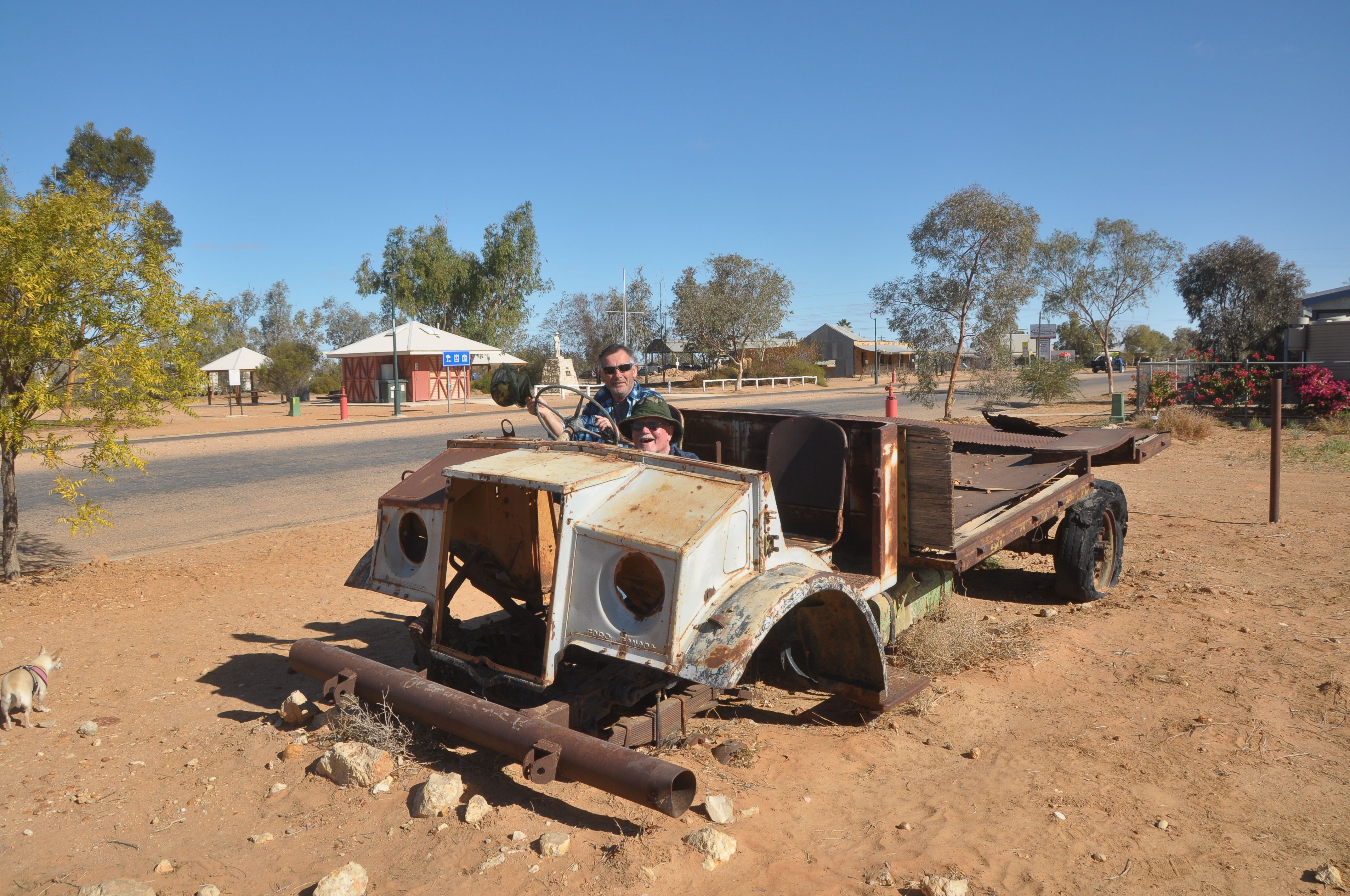 Typical Vehicle after a few k on Birdsville Track